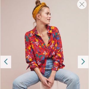 Anthropologie Blithe Buttondown